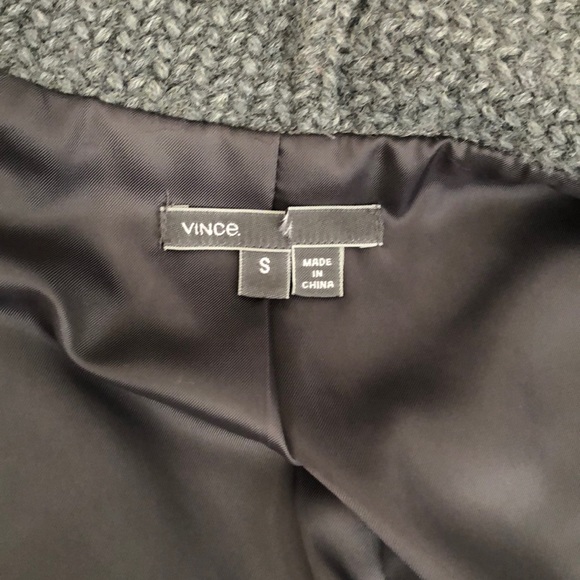 Vince Tweed and Leather jacket - Picture 13 of 13